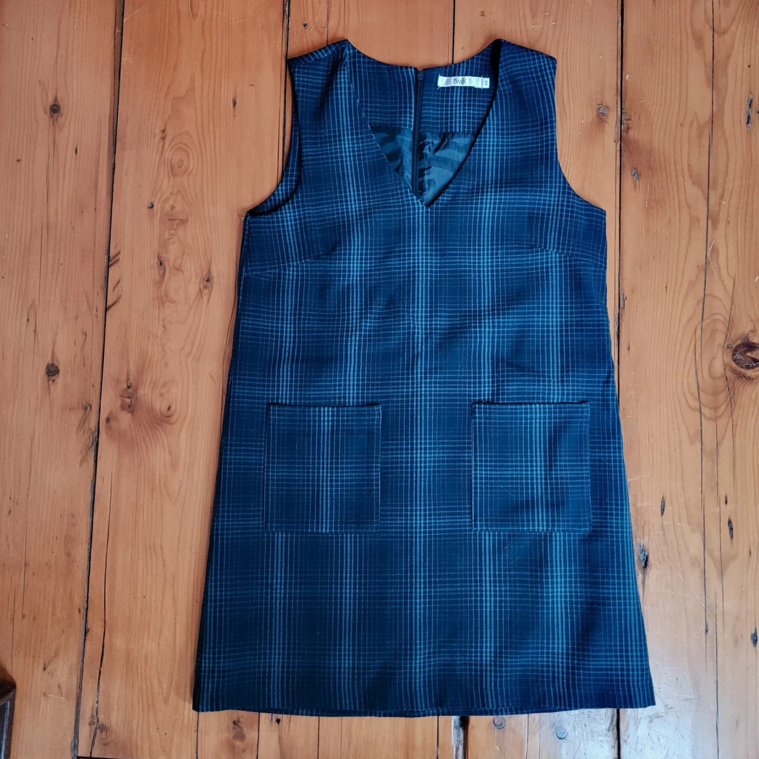 Image for Twik Simons Dress: Classic Checked Sleeveless School Dress