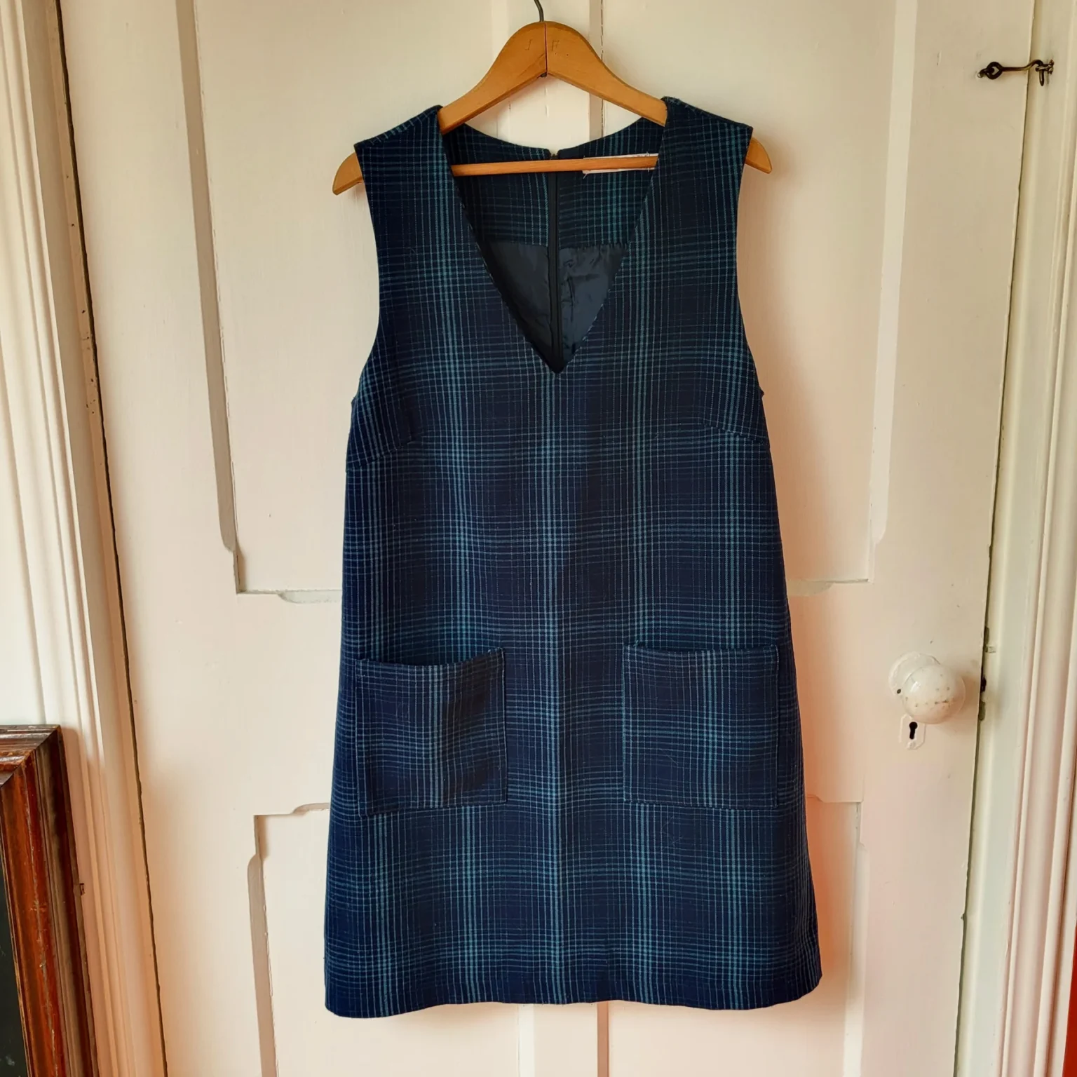 Image for Twik Simons Dress: Classic Checked Sleeveless School Dress