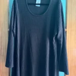 Thumbnail for Black Long-Sleeved Dress