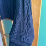 Thumbnail for Navy Blue Knitted Jumper