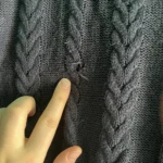 Thumbnail for Navy Blue Knitted Jumper