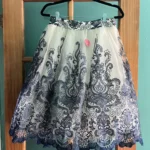 Thumbnail for Stunning Pouf Skirt with Embroidered Details