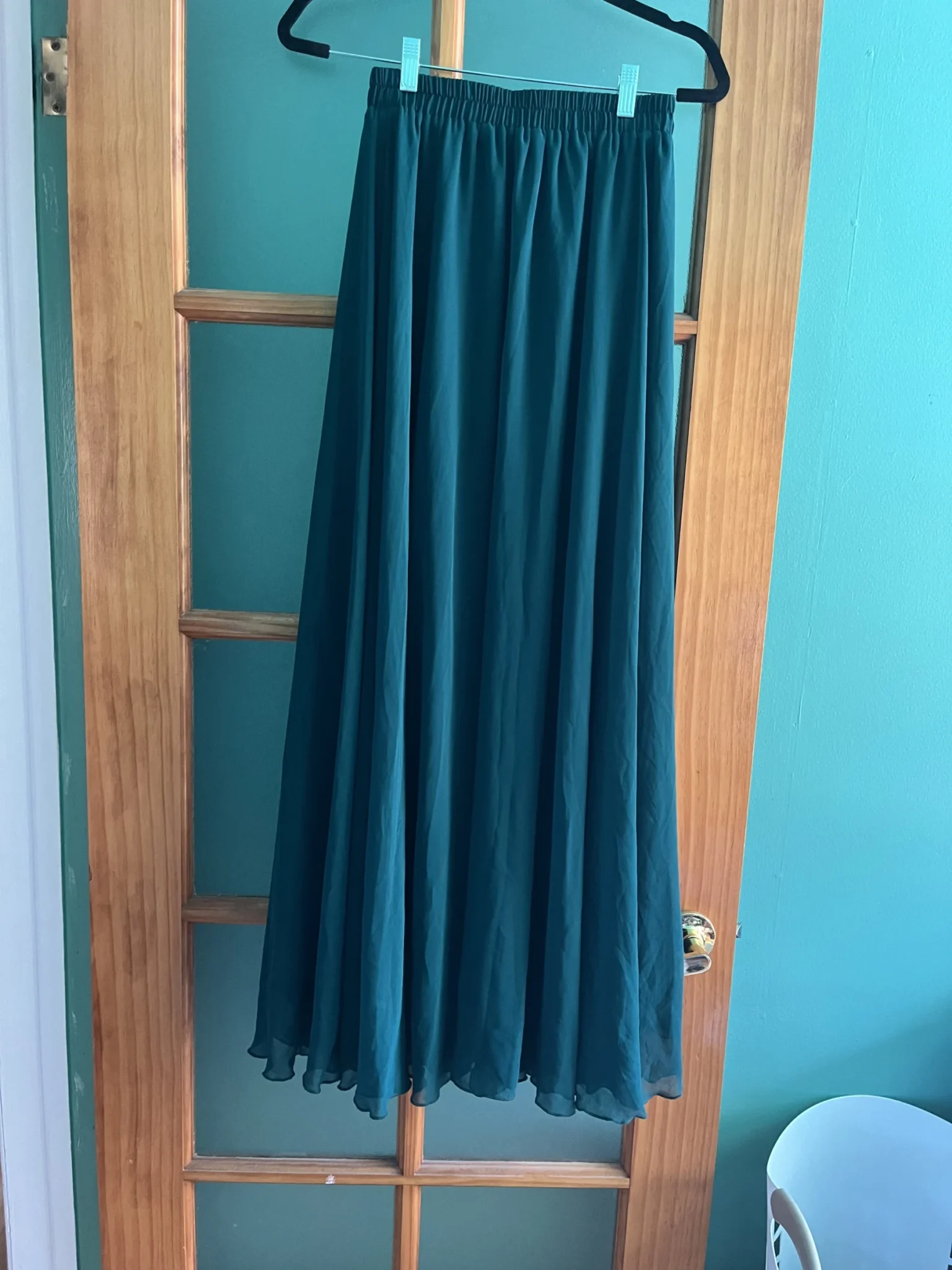 Featured image for Long Green Evening Skirt