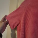Thumbnail for Pink/coral corduroy dress