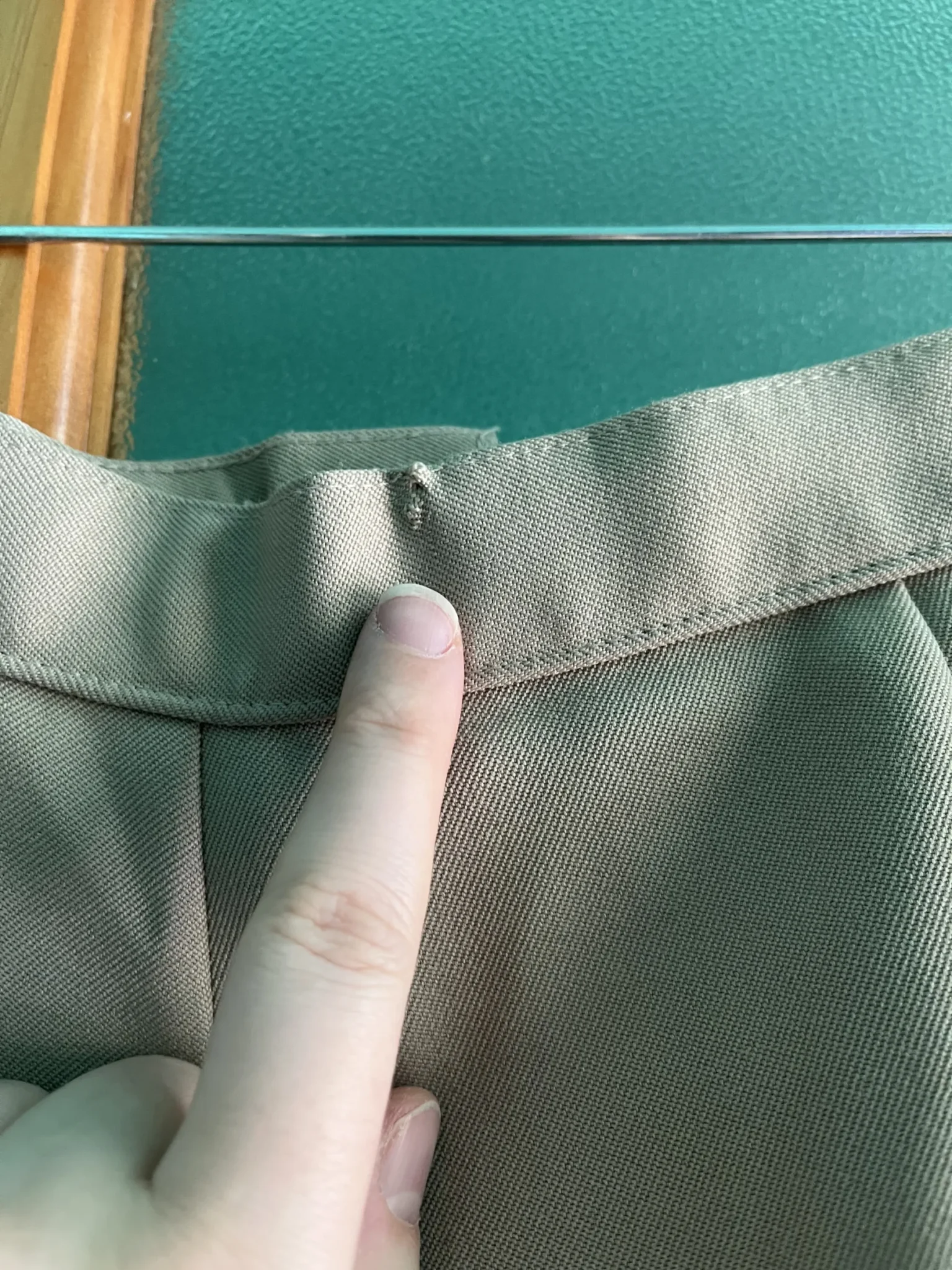 Image for Beige Clean Trousers