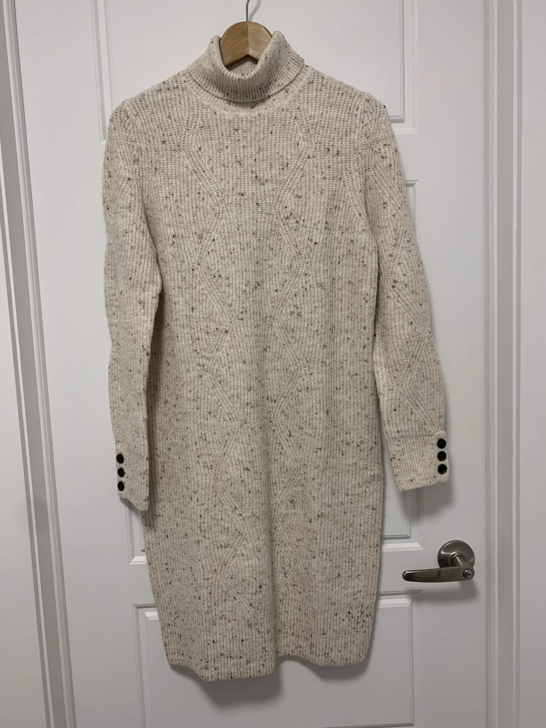 Straight-cut knitted dress Rw and Co seconde main