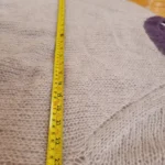 Thumbnail for Hand-knitted lilac-mauve jumper, mohair-style, cosy