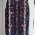 Featured thumbnail for Diane Von Furstenberg skirt, size 12, python print