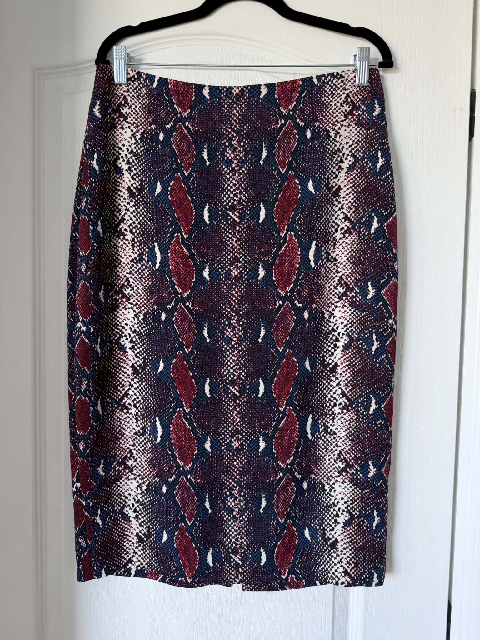 Featured image for Diane Von Furstenberg skirt, size 12, python print