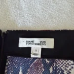 Thumbnail for Diane Von Furstenberg skirt, size 12, python print