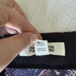 Thumbnail for Diane Von Furstenberg skirt, size 12, python print