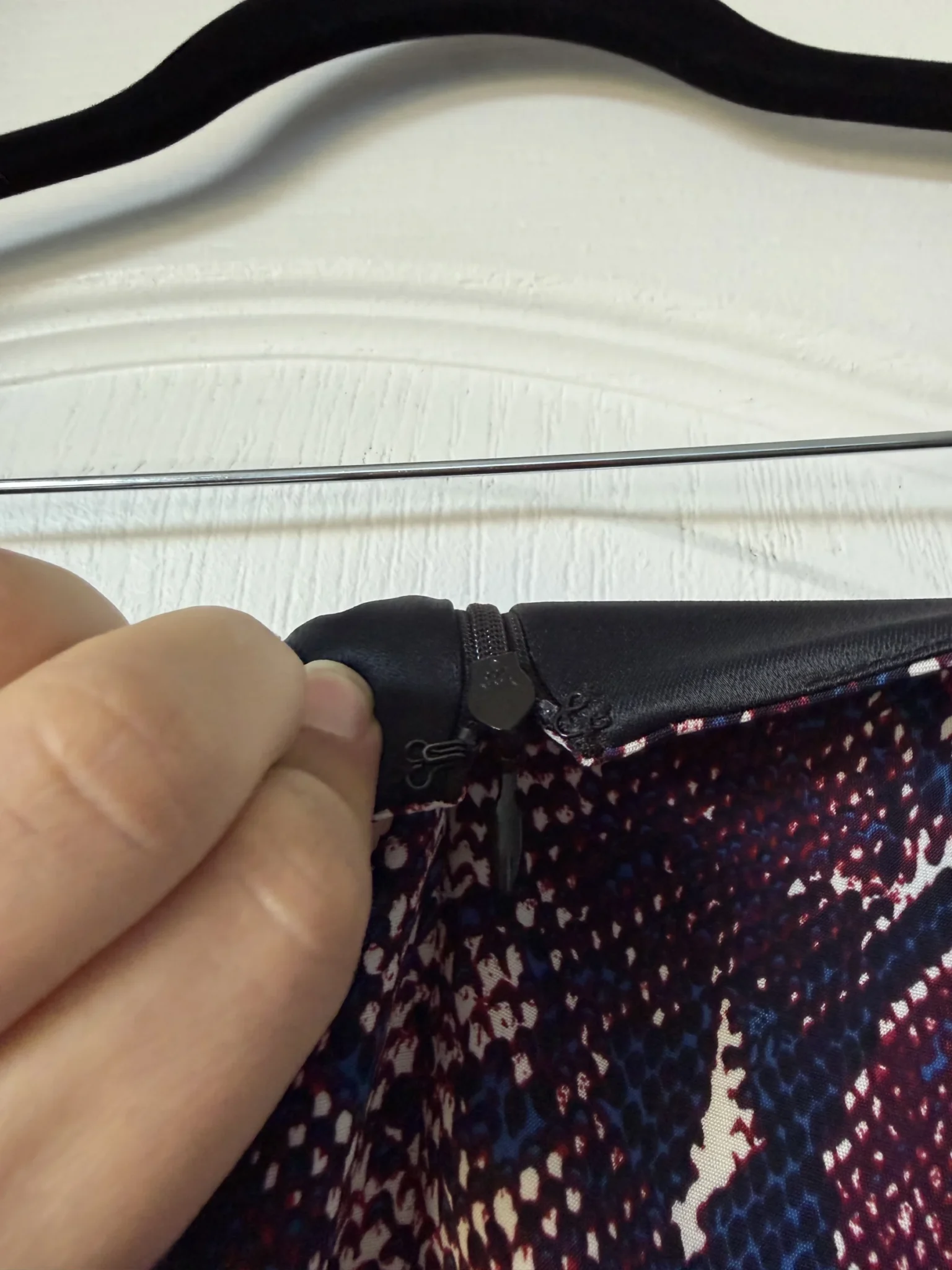 Image for Diane Von Furstenberg skirt, size 12, python print