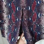 Thumbnail for Diane Von Furstenberg skirt, size 12, python print