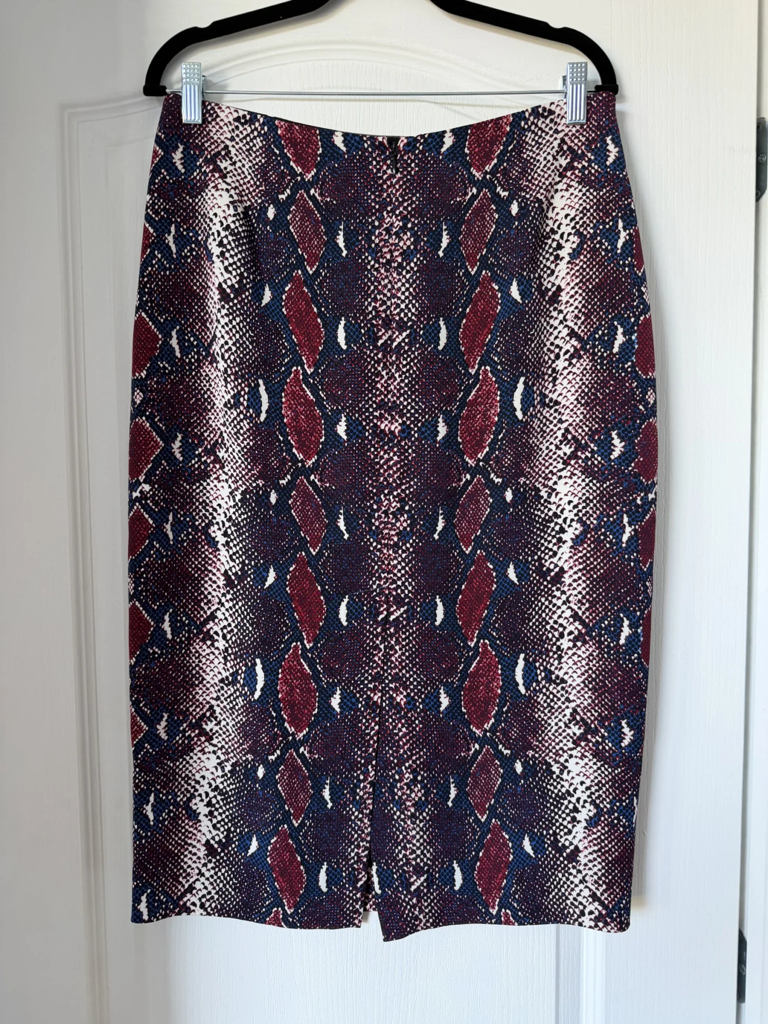 Image for Diane Von Furstenberg skirt, size 12, python print