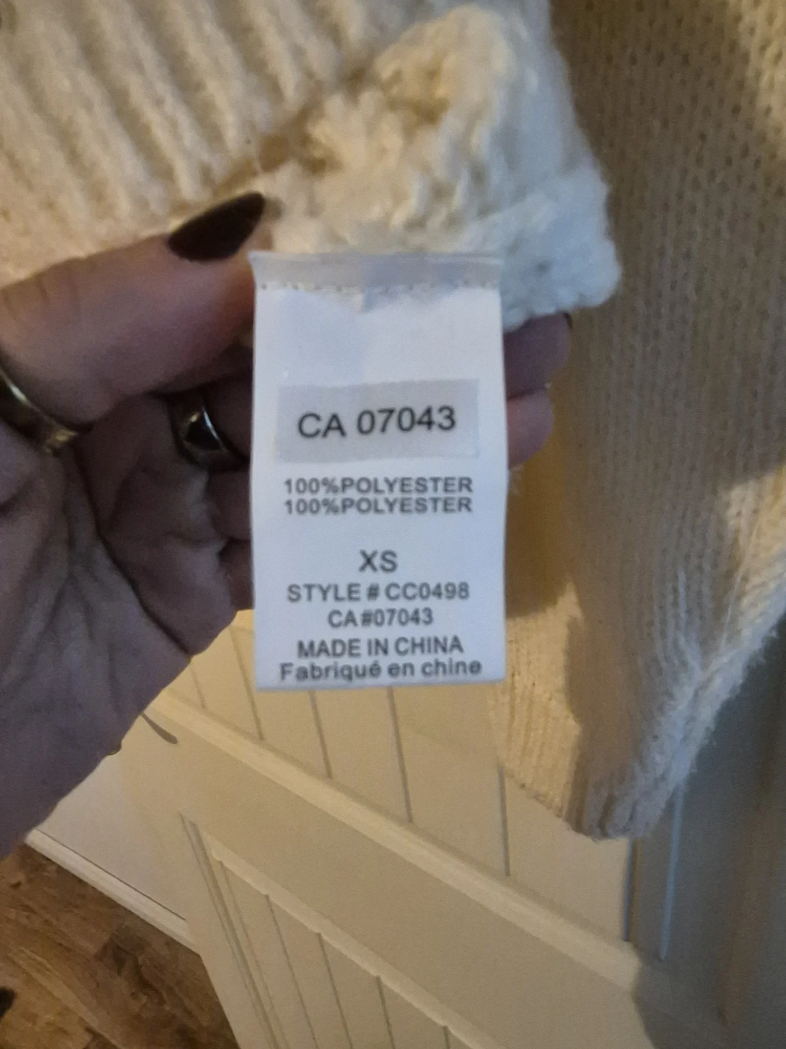 Image for Floral cardigan