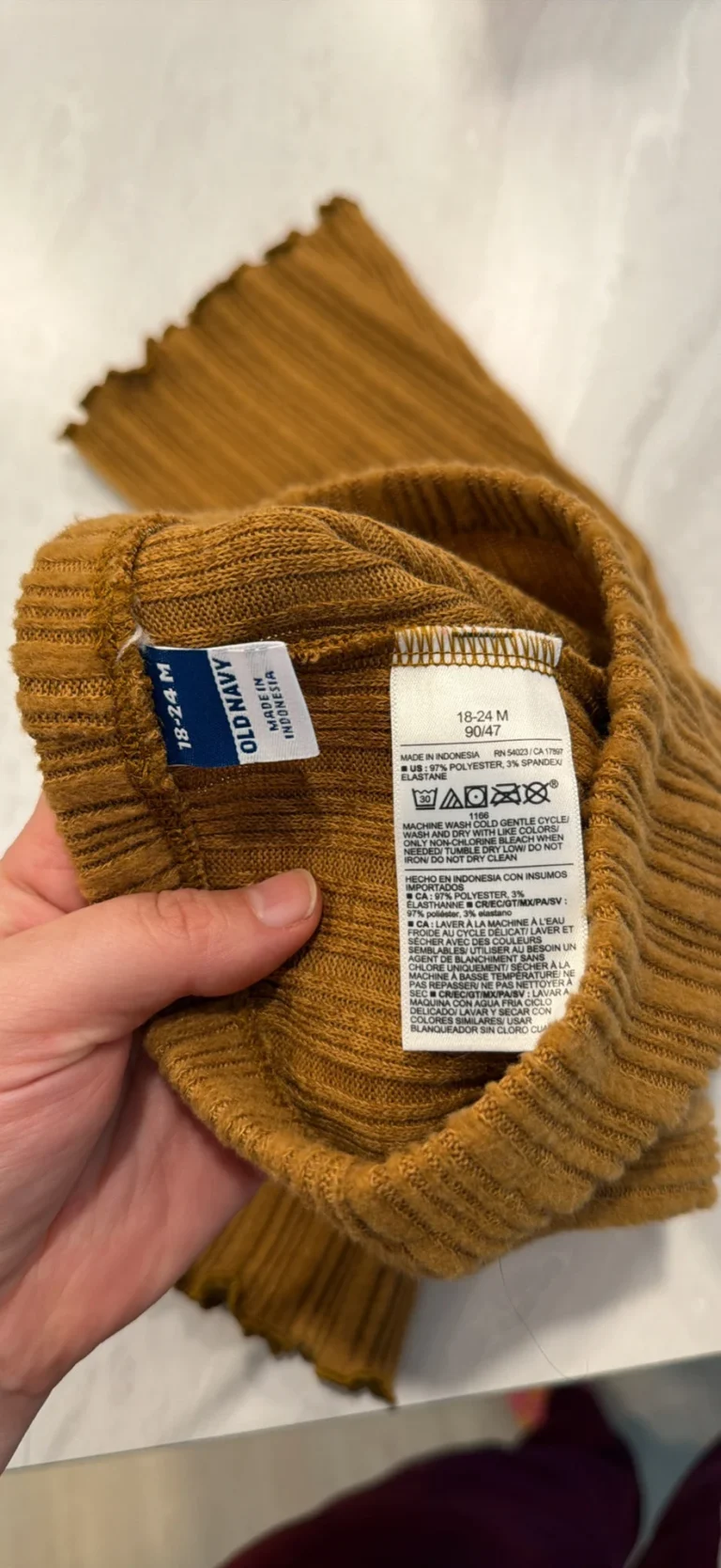 Image for Old Navy Trousers, sizes 18–24M