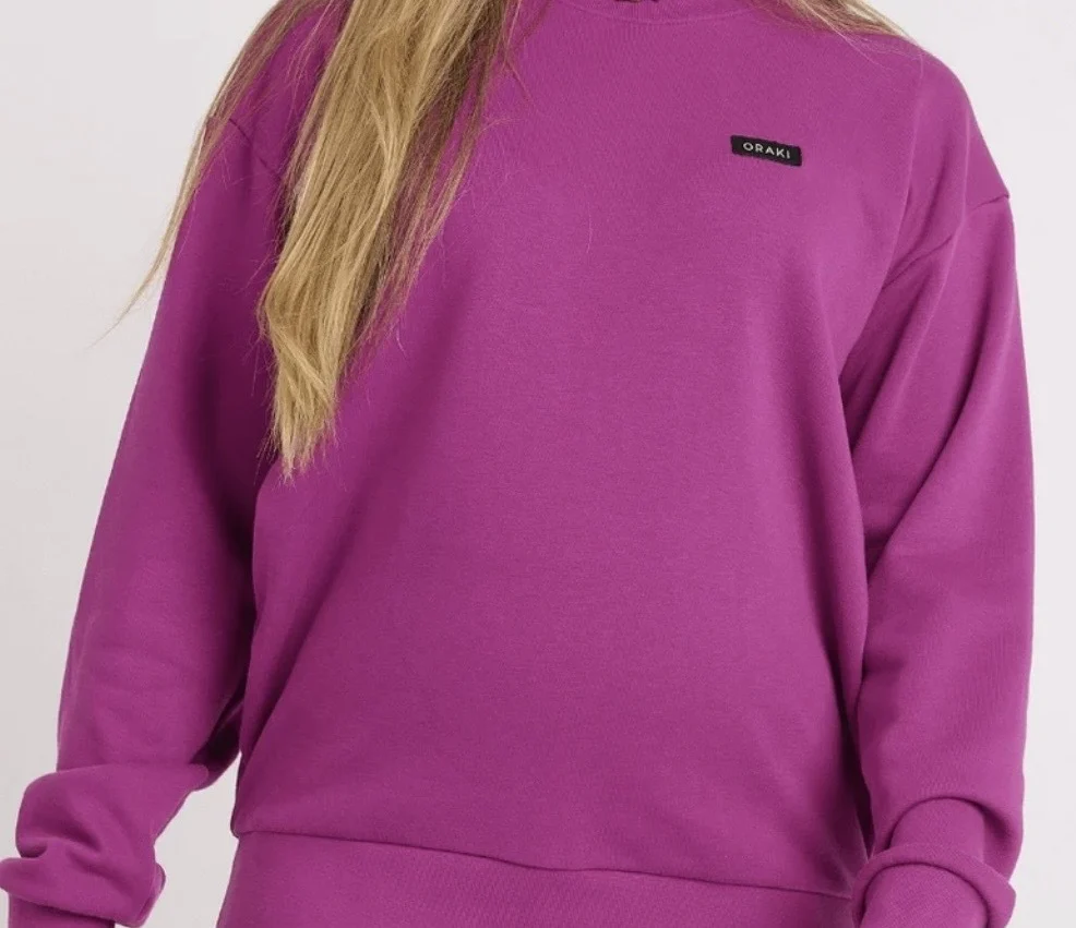 French terry jumper – Magenta Oraki seconde main