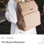 Thumbnail for Poppy Barley leather rucksack
