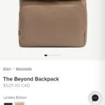 Thumbnail for Poppy Barley leather rucksack