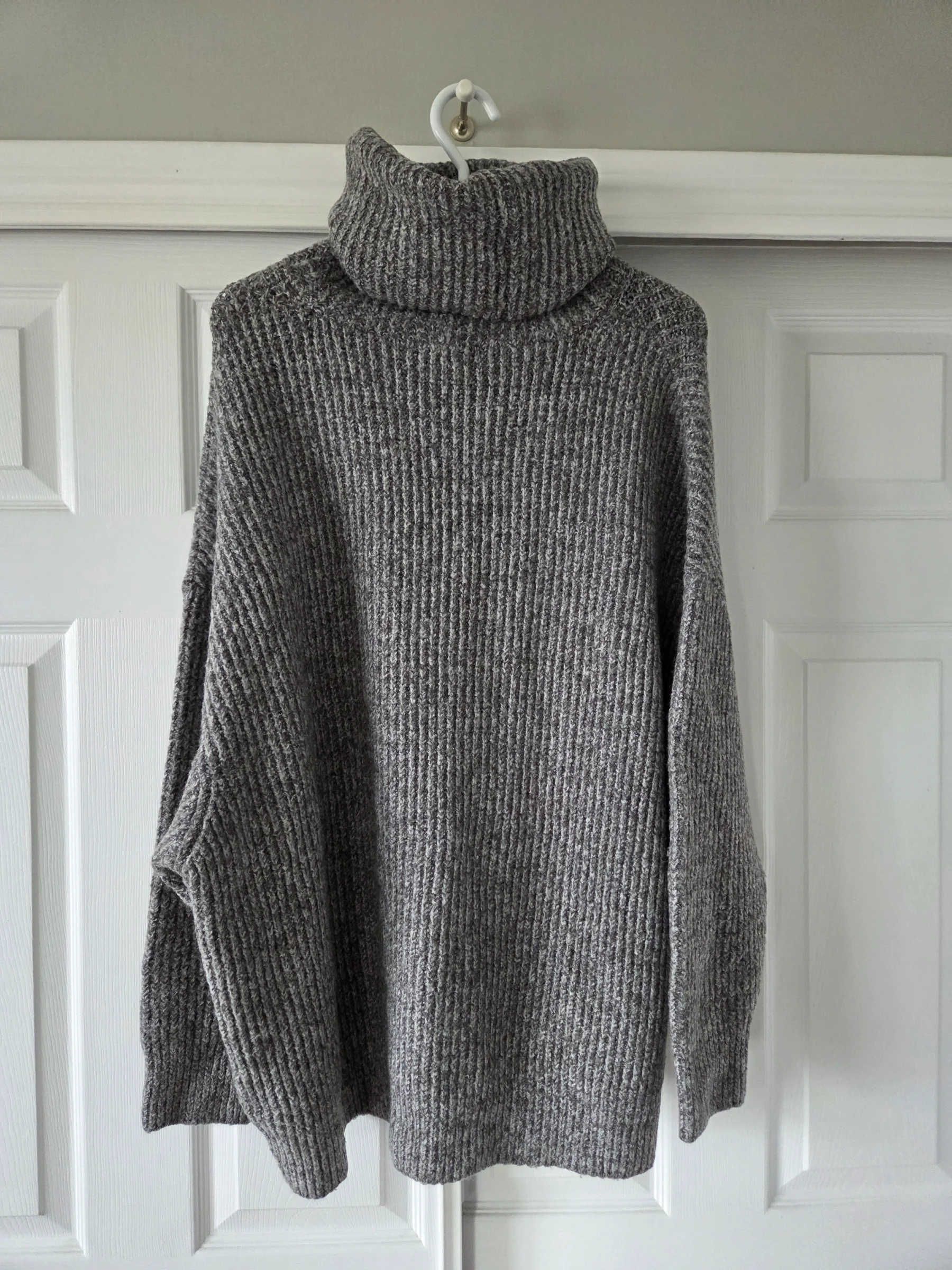 Long grey jumper Zara seconde main
