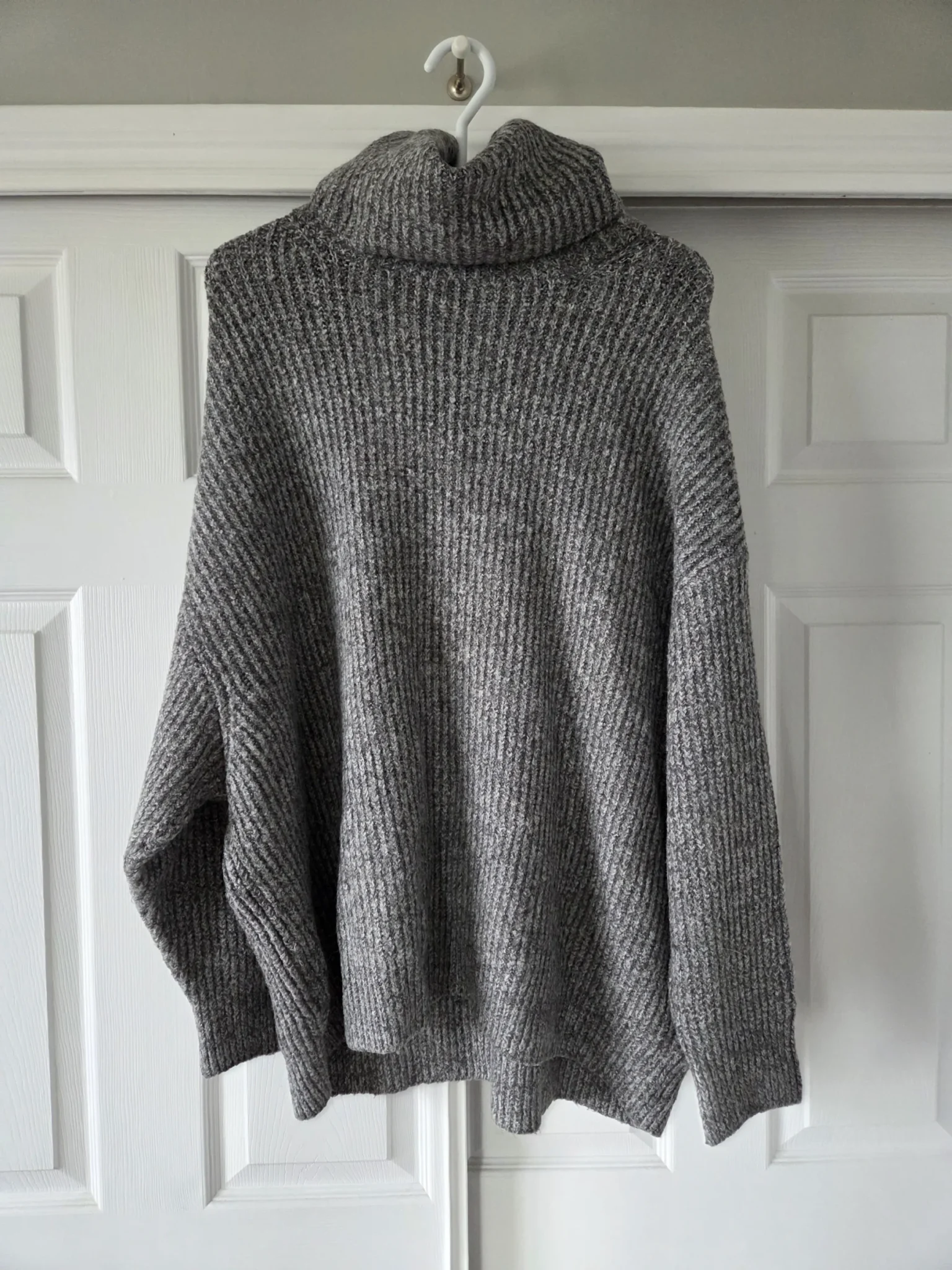 Image for Long grey jumper