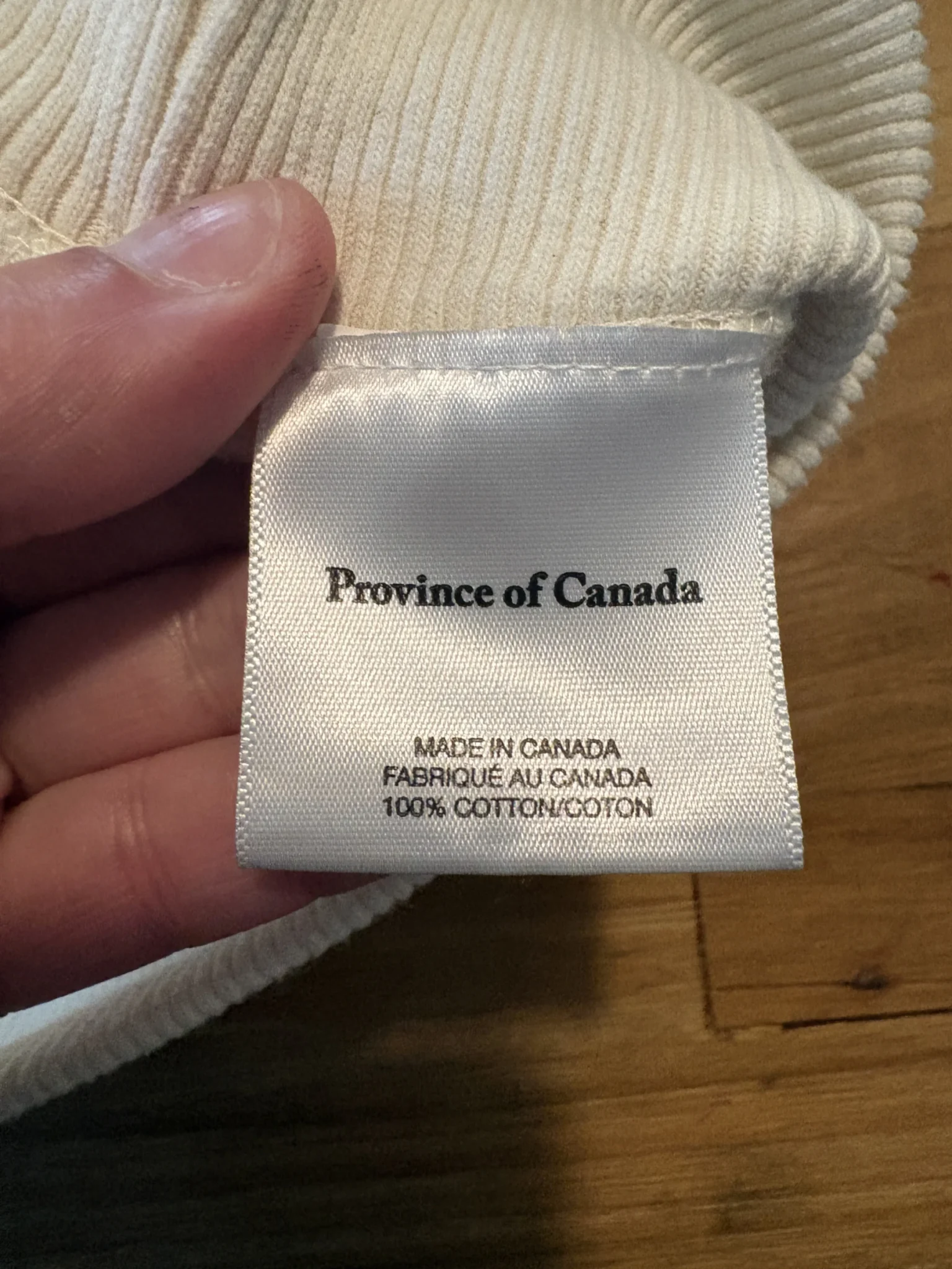 Image for Province of Canada - Cool Canadian Sweatshirt, Cream - S