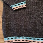 Thumbnail for Sweet Baby Jane vintage – graphic knit jumper – S