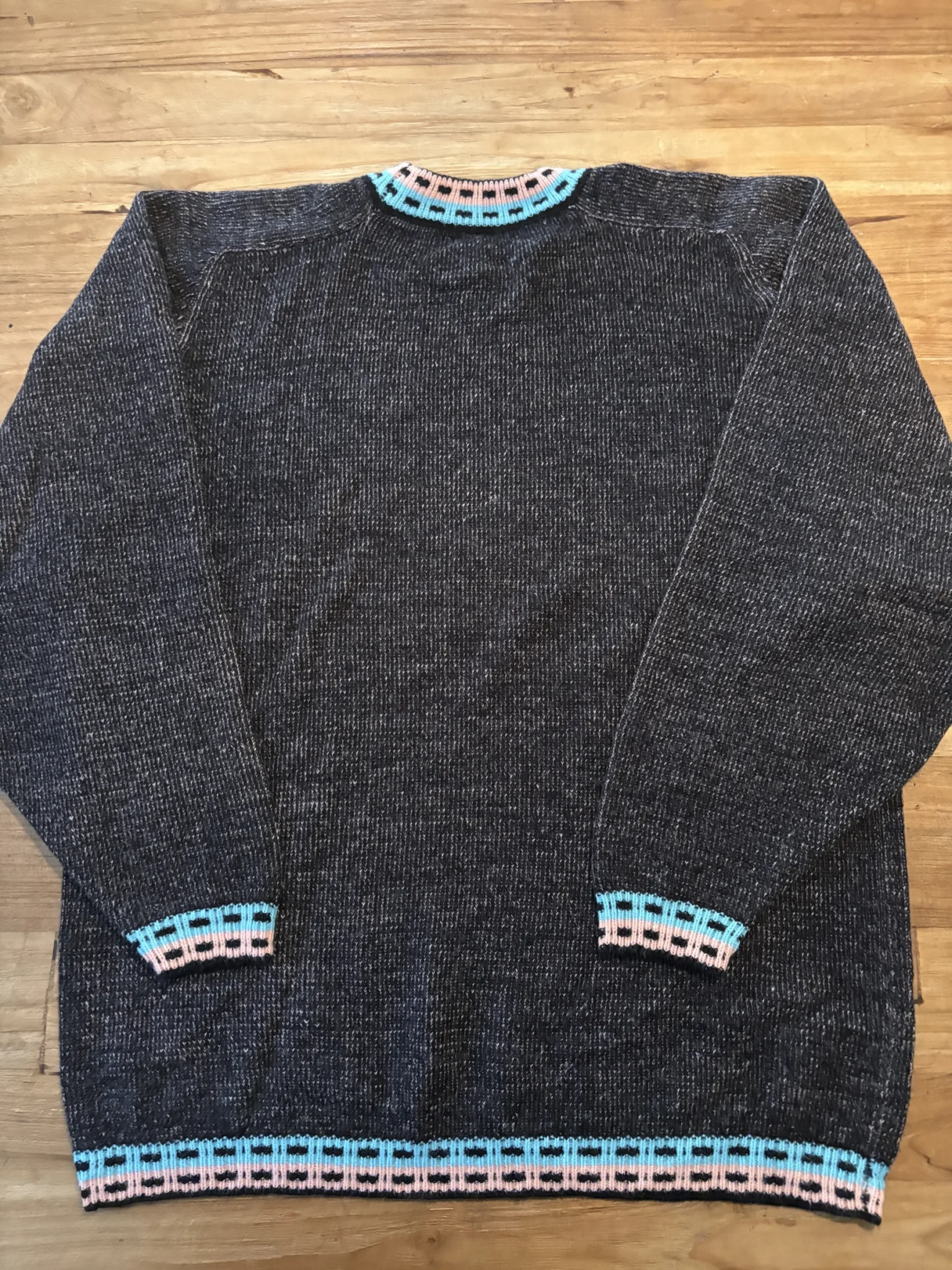 Image for Sweet Baby Jane vintage – graphic knit jumper – S