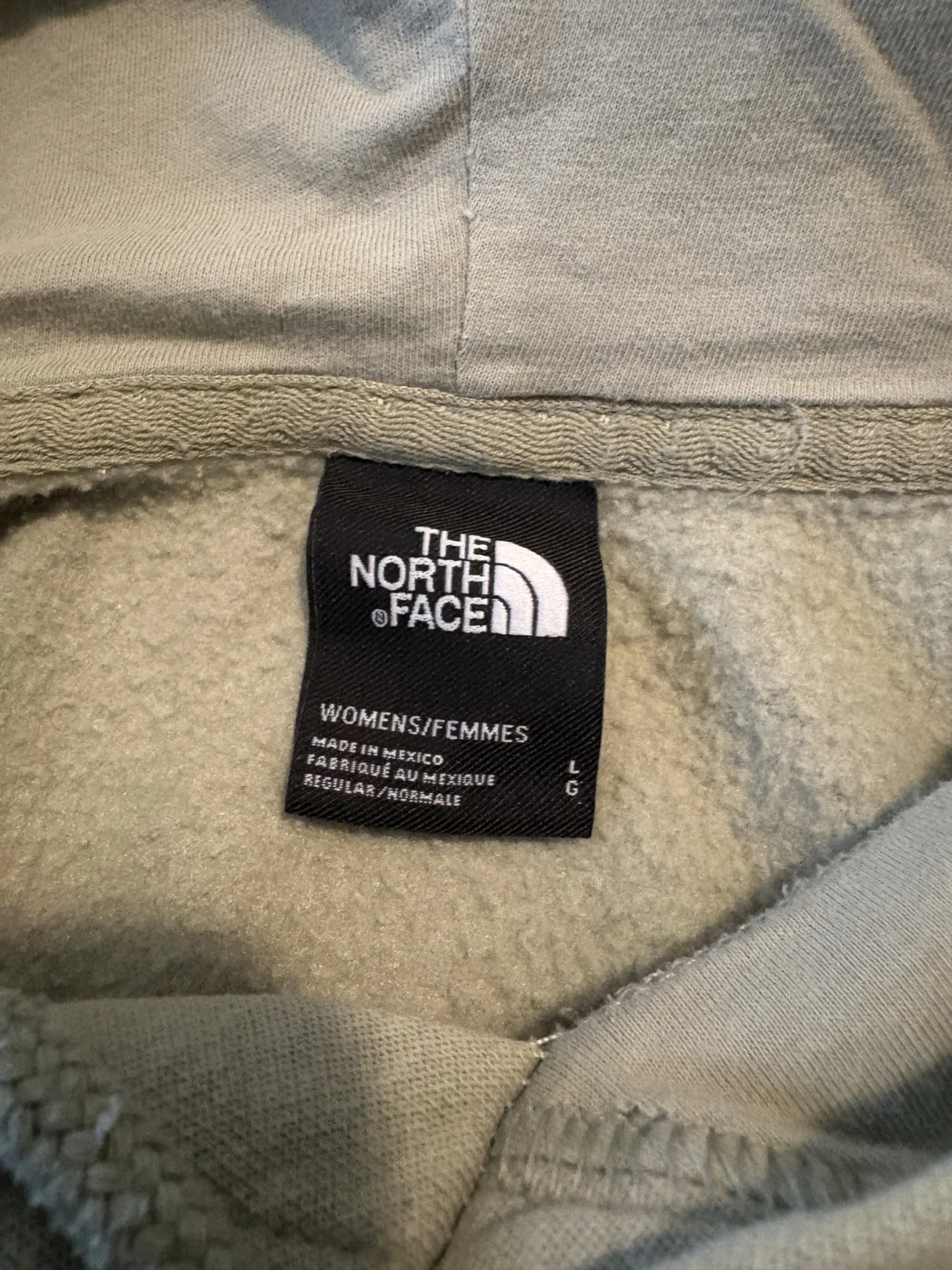Image for The North Face - hoodie à grand logo dos - femme L