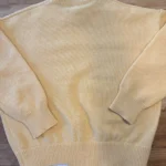 Thumbnail for UNFLUID Studio – oversized jumper in butter yellow and white