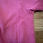 Thumbnail for Champion Reverse Weave – pink hoodie with chenille logo – L