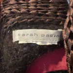 Thumbnail for Sarah Pacini – long, asymmetrical cardigan with a decorative collar