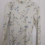 Thumbnail for T-shirt à manches longues fleuri
