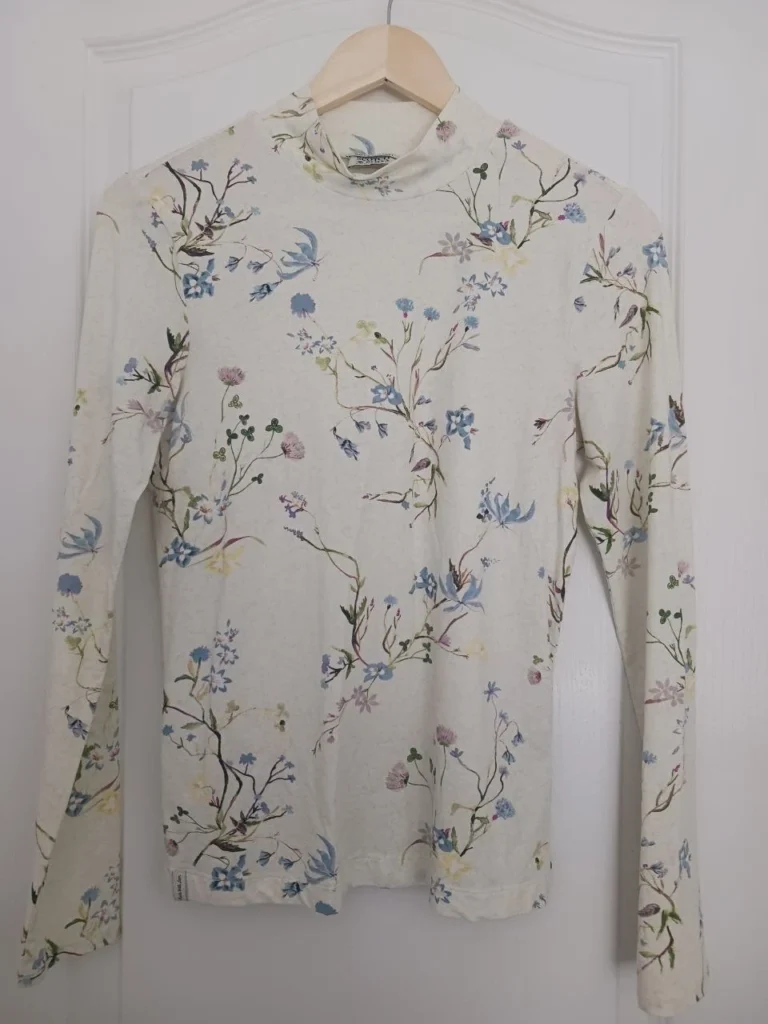 Image for T-shirt à manches longues fleuri