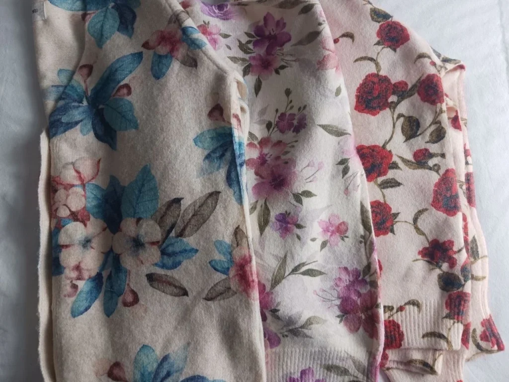 Image for Pull fleuri style cardigan
