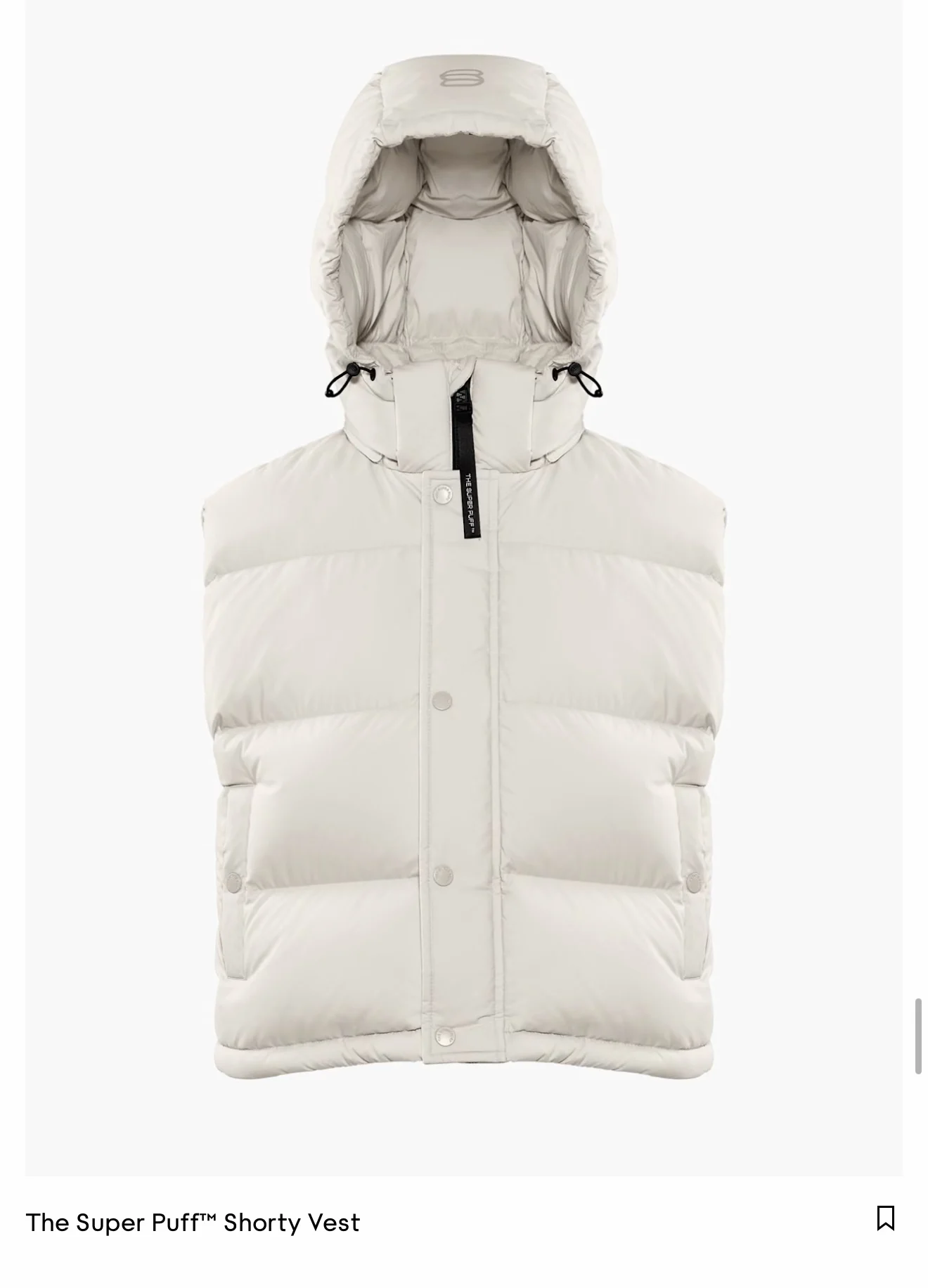 Super Pufff Aritzia Cream Medium – New Aritzia seconde main