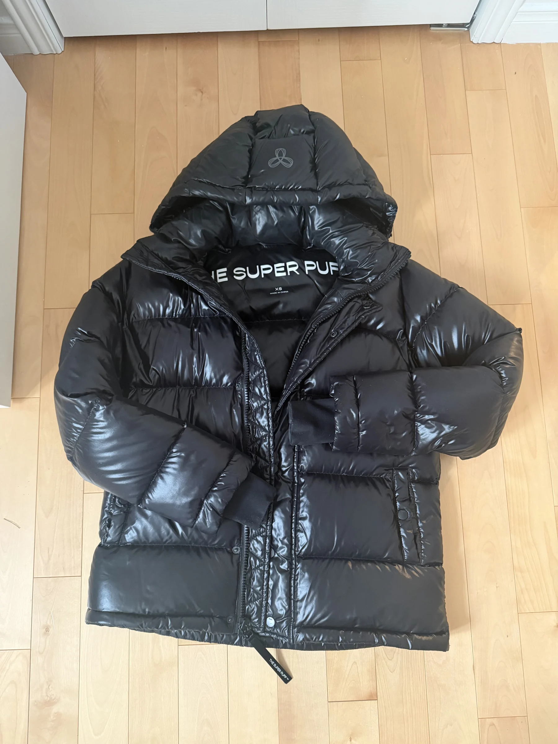 Super Puff Hi-Gloss Coat, X-small Aritzia seconde main