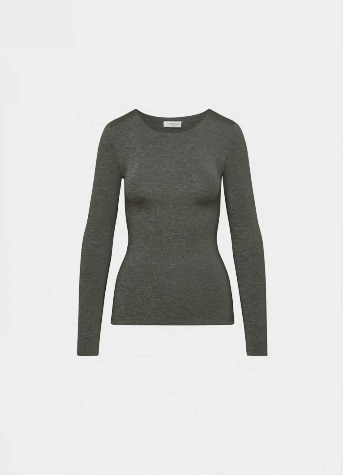 Featured image for Aritzia High-Neck Top, Medium Grey