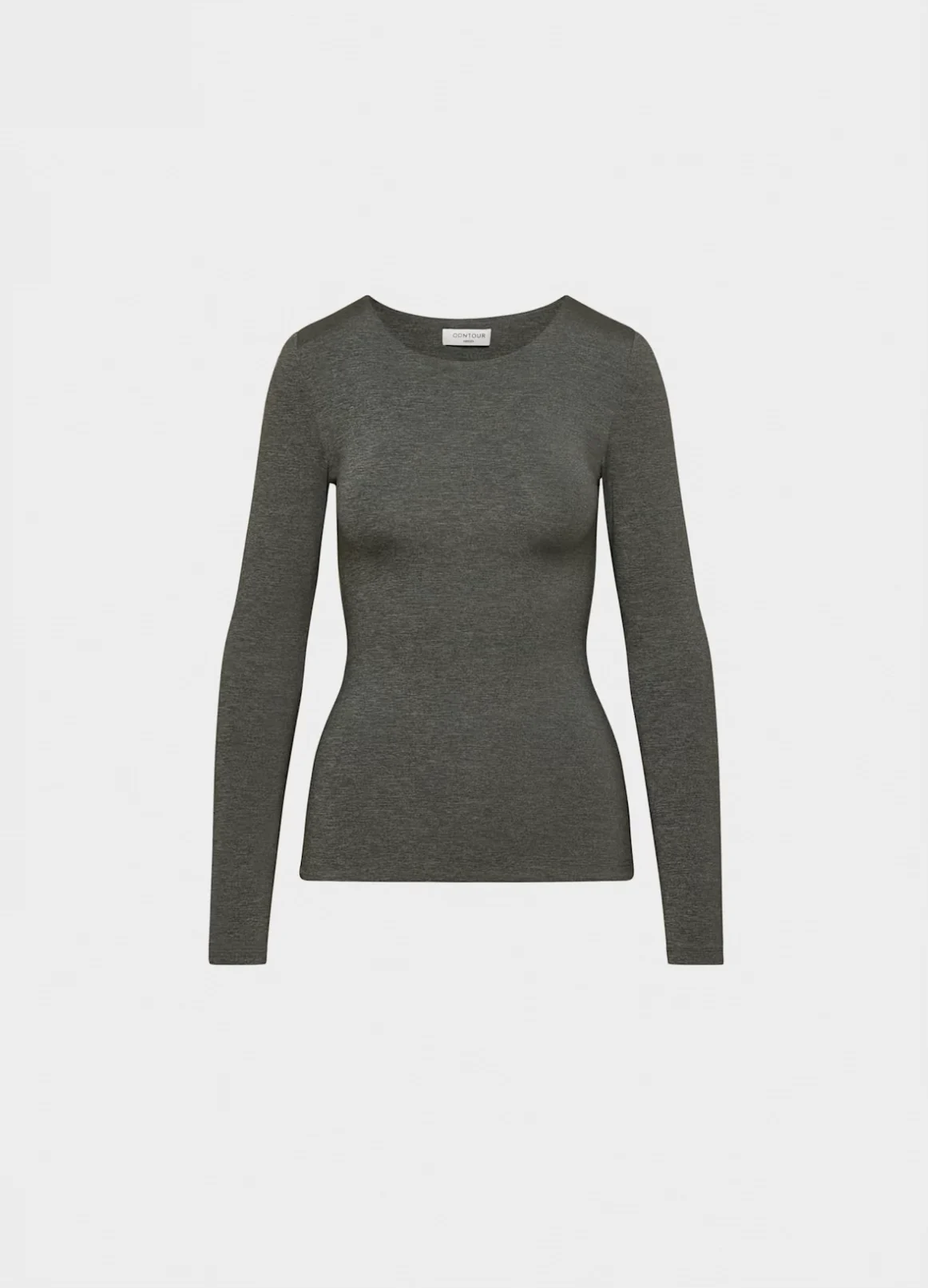 Aritzia High-Neck Top, Medium Grey Aritzia seconde main