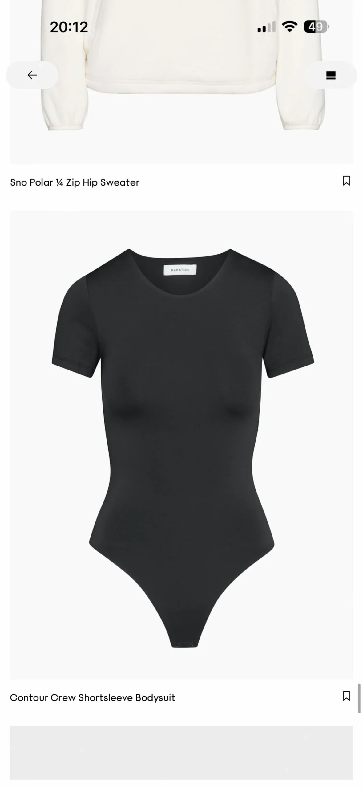 Aritzia Babaton bodysuit, medium Aritzia seconde main