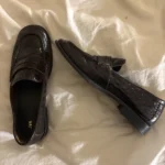 Featured thumbnail for Zara, Burgundy Loafers