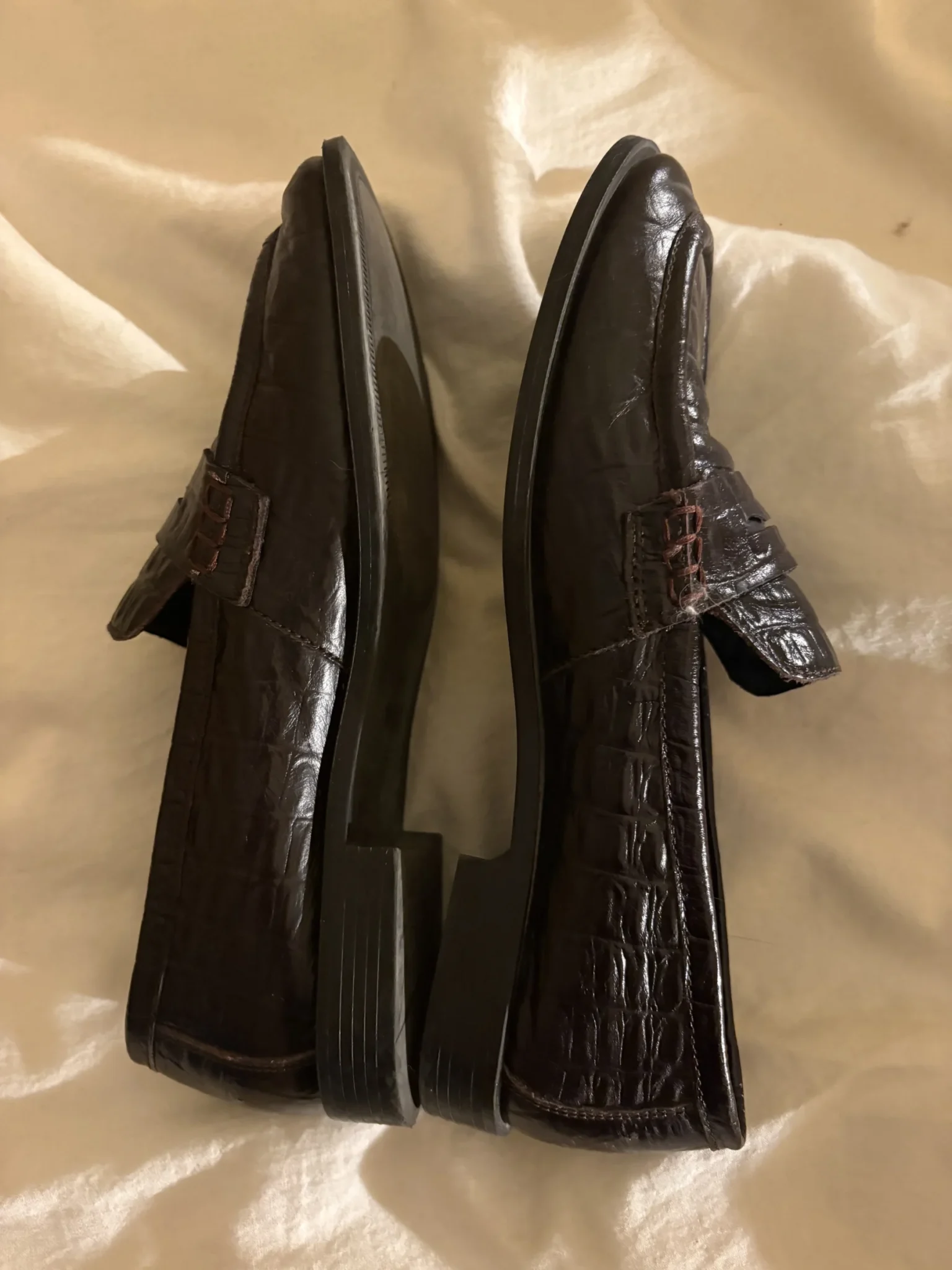 Image for Zara, Burgundy Loafers
