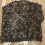 Thumbnail for Patterned round-neck jumper in a wool blend from ZARA