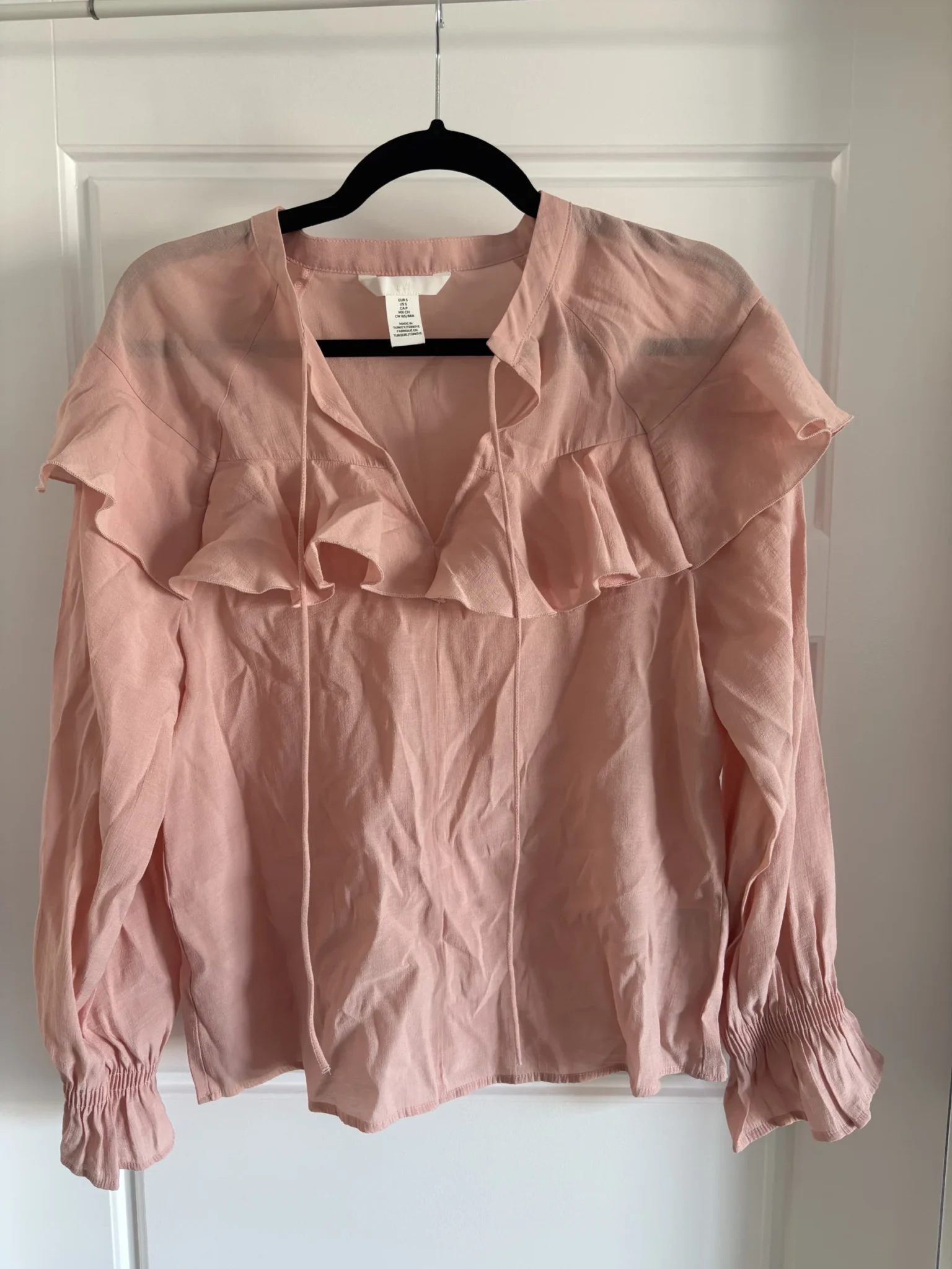 Featured image for Pink H&M blouse
