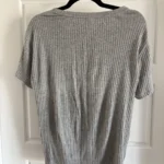 Thumbnail for HM grey ribbed T-shirt