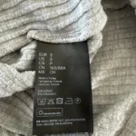 Thumbnail for HM grey ribbed T-shirt