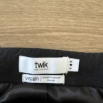 Thumbnail for Twik black sleeveless blouse with buttons