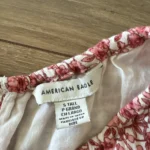 Thumbnail for American Eagle pink floral jumpsuit