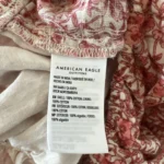 Thumbnail for American Eagle pink floral jumpsuit