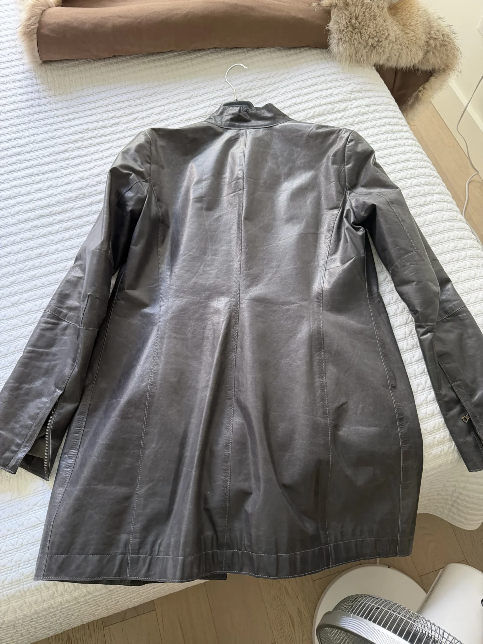 Image for M0851 leather coat, high-quality leather